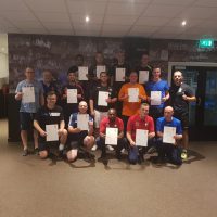 4 trainers hebben hun KNVB pupillen certificaat gehaald!