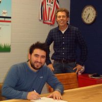 Contract ondertekening Hoofdtrainer Zaterdag 1